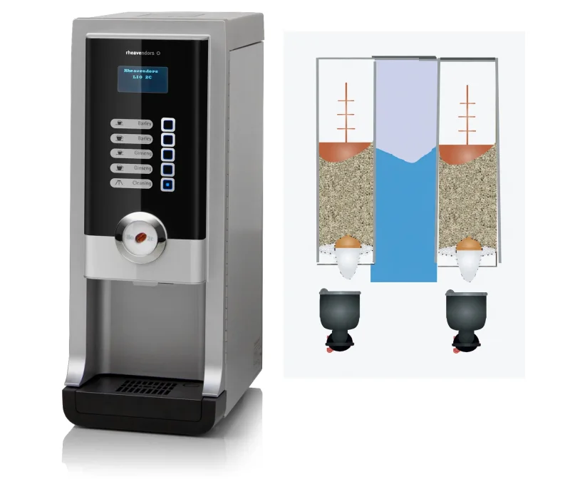 Lio 2C Instant schwarz Wassertank